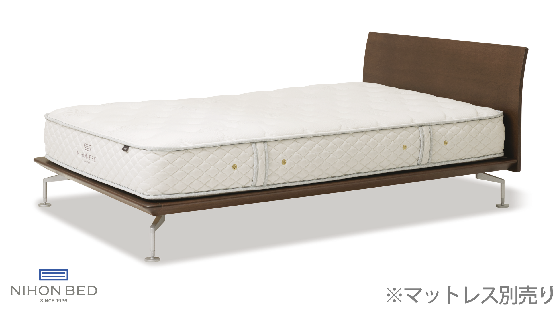 日本ベッド|フォトン カフェブラウン色 E471 クイーン