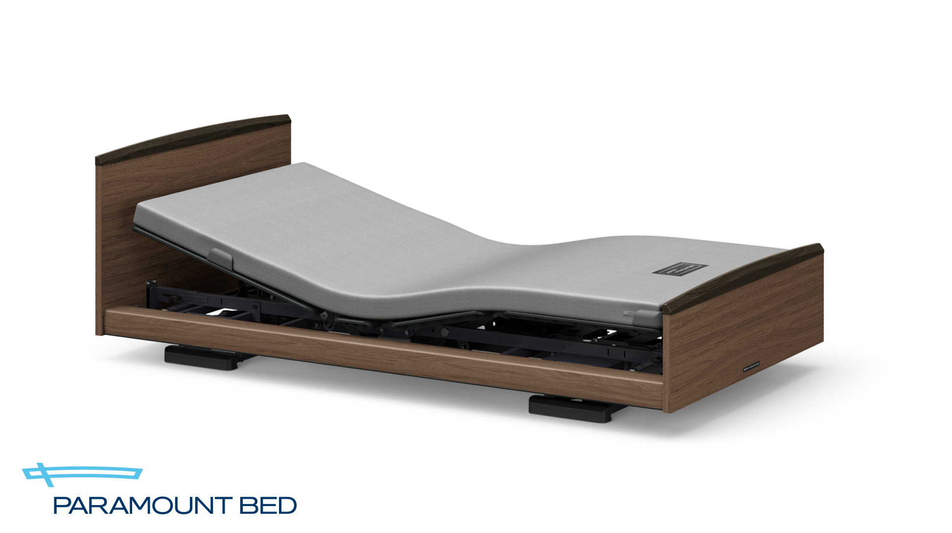 パラマウントベッド|INTIME 3000 (3モーター / ラウンドHB / Active Sleep ANALYZERなし) クラッシーダーク色 シングル